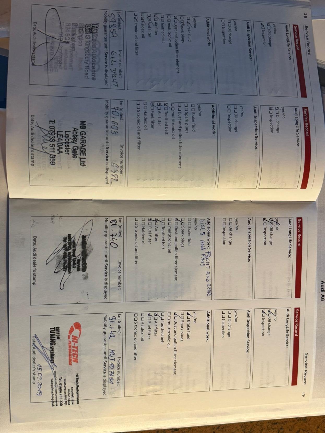 Audi A6 Saloon 2.0 TDI S line Saloon 4dr Diesel Manual Euro 5 (s/s) (177 ps)