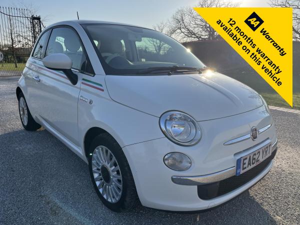 Fiat 500 1.2 Lounge Hatchback 3dr Petrol Manual Euro 4 (69 bhp)