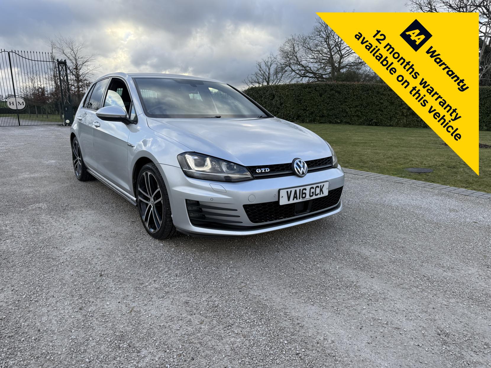 Volkswagen Golf 2.0 TDI BlueMotion Tech GTD Hatchback 5dr Diesel Manual Euro 6 (s/s) (184 ps)