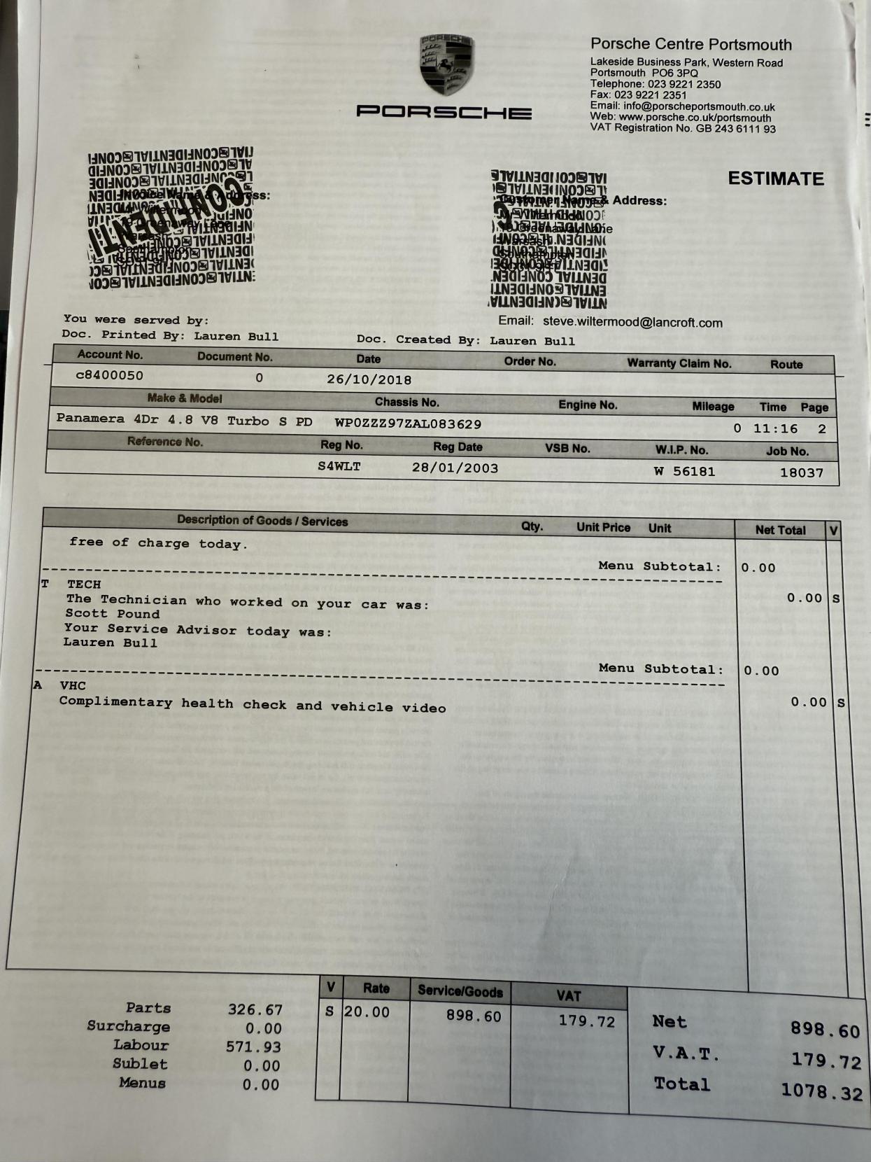 Porsche Panamera 4.8T V8 Hatchback 5dr Petrol PDK 4WD Euro 5 (s/s) (500 ps)