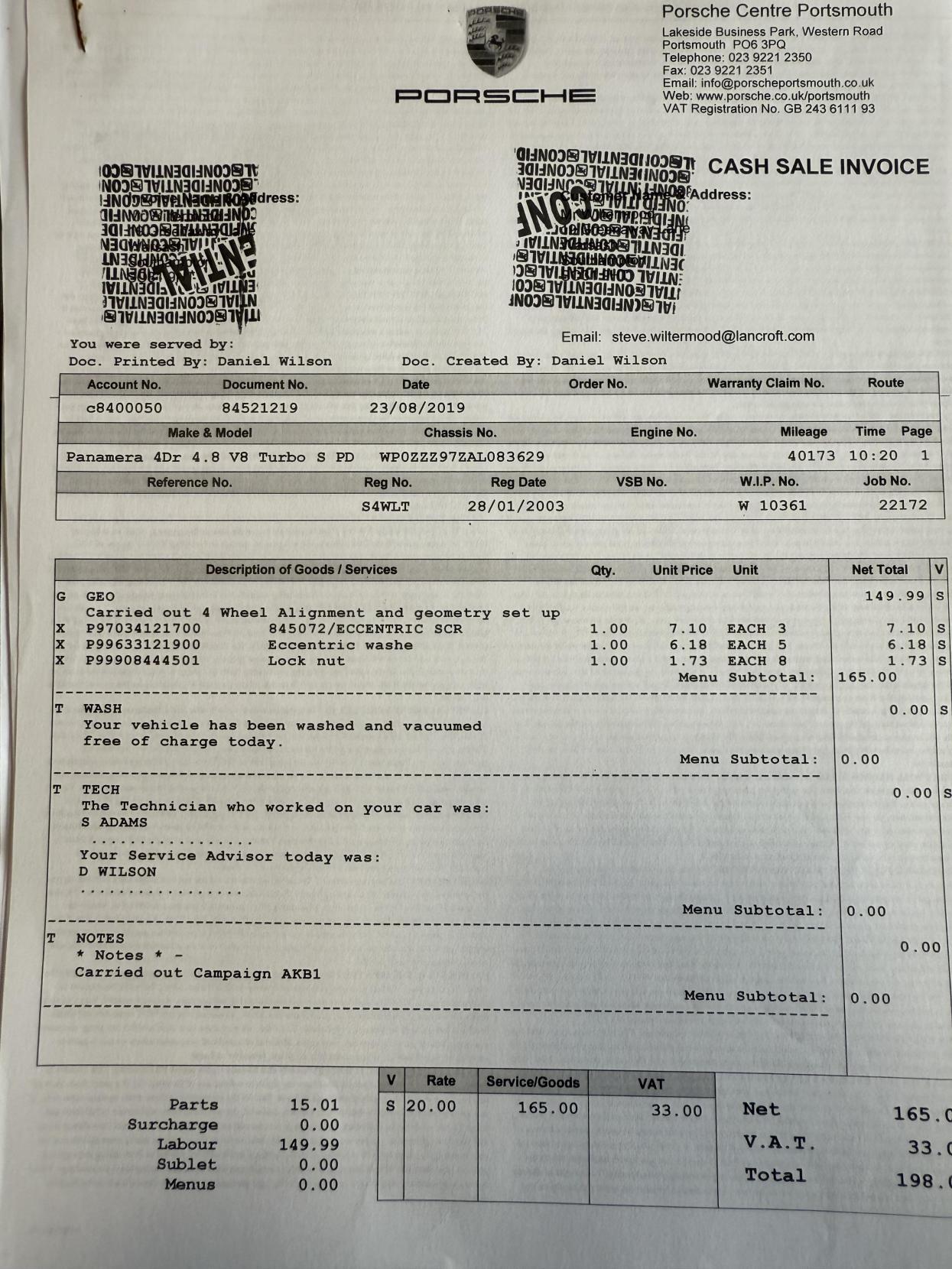 Porsche Panamera 4.8T V8 Hatchback 5dr Petrol PDK 4WD Euro 5 (s/s) (500 ps)