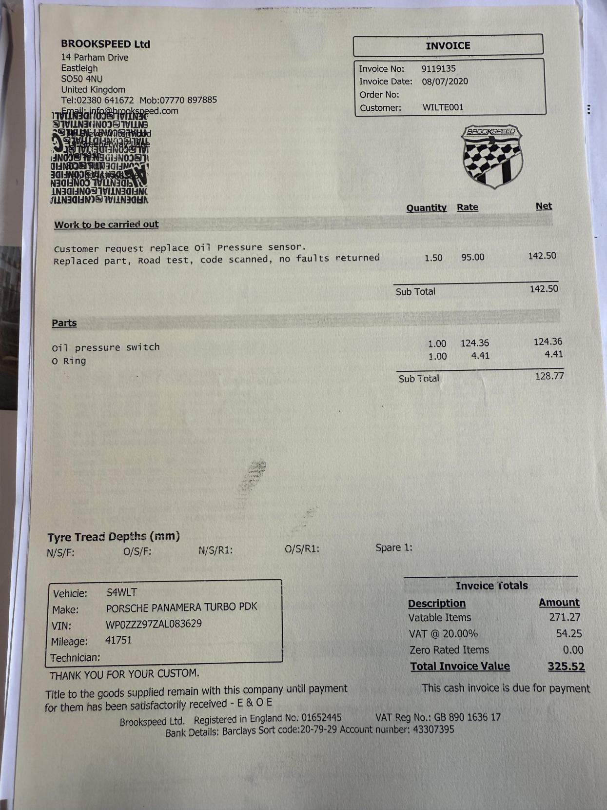 Porsche Panamera 4.8T V8 Hatchback 5dr Petrol PDK 4WD Euro 5 (s/s) (500 ps)