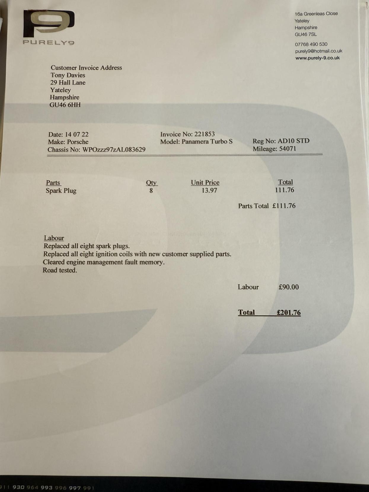 Porsche Panamera 4.8T V8 Hatchback 5dr Petrol PDK 4WD Euro 5 (s/s) (500 ps)