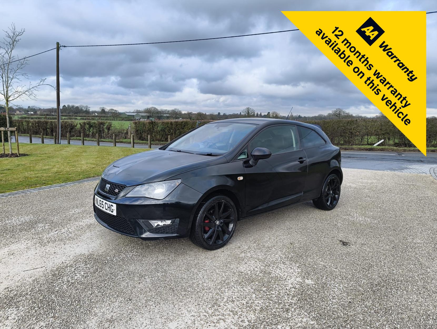 SEAT Ibiza 1.2 TSI FR Black Sport Coupe 3dr Petrol Manual Euro 5 (105 ps)